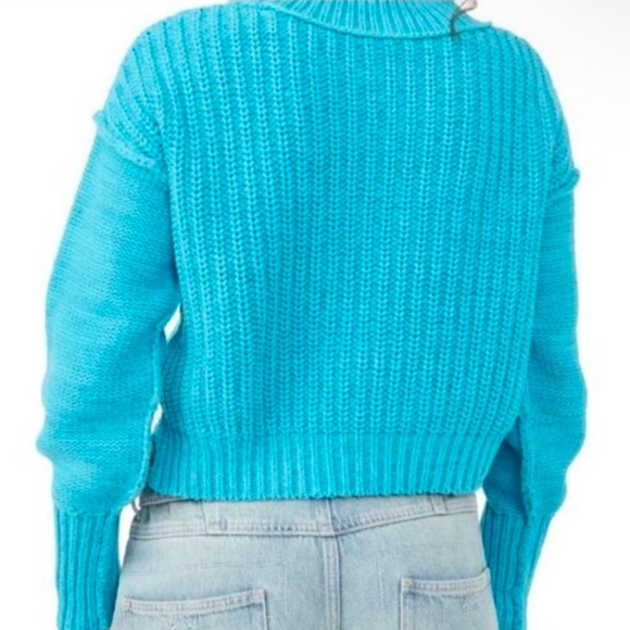 NWT Free People Bell Song Pullover Knit Sweater - XS - Picture 3 of 7